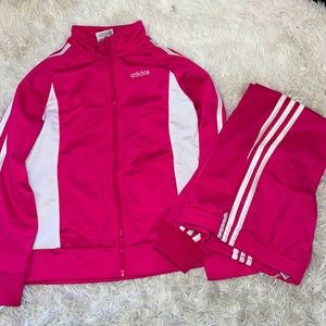 Girls Adidas Sweat Suit